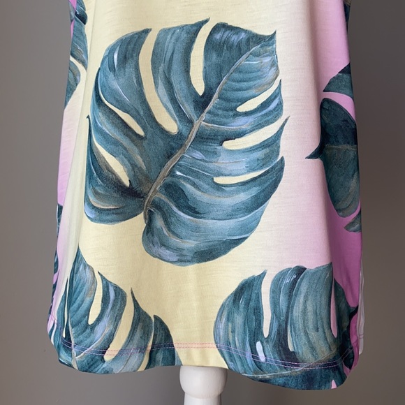 Adidas X FARM Tropical 3 Stripe Tank Top - Picture 9 of 12